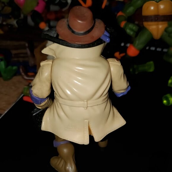 Don Undercover Turtle TMNT Teenage Mutant Ninja Turtles Complete with File Card - Picture 2 of 4